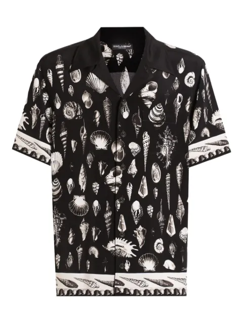 Dolce & Gabbana seashell-print shirt