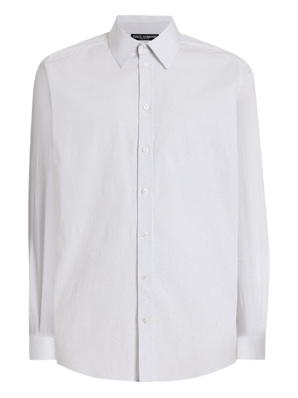 Dolce & Gabbana Overhemd met stippen Wit