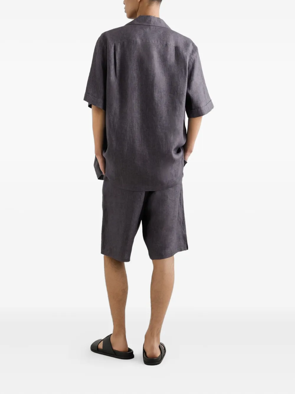 Dolce & Gabbana Linnen overhemd Grijs