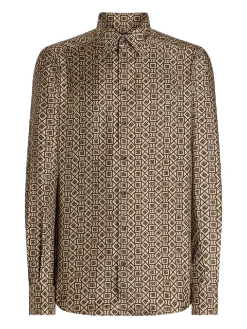 Dolce & Gabbana geometric-pattern shirt
