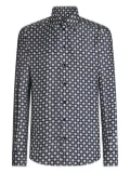 Dolce & Gabbana geometric-print shirt - Blue
