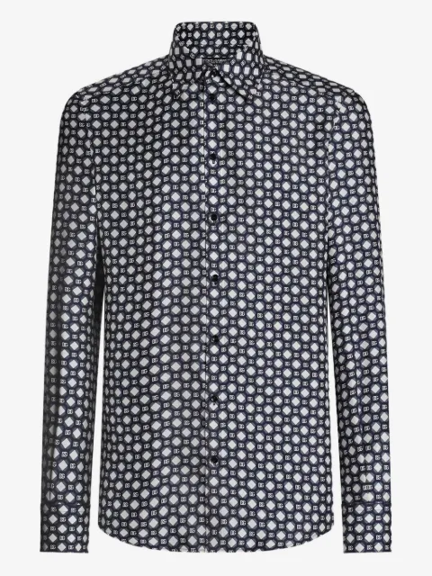 Dolce & Gabbana geometric-print shirt