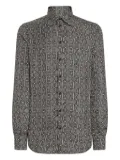 Dolce & Gabbana geometric-print shirt - Black