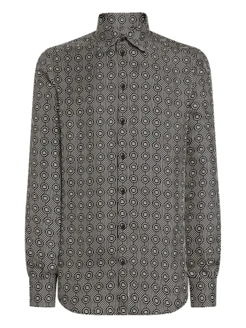 Dolce & Gabbana camisa con estampado geométrico