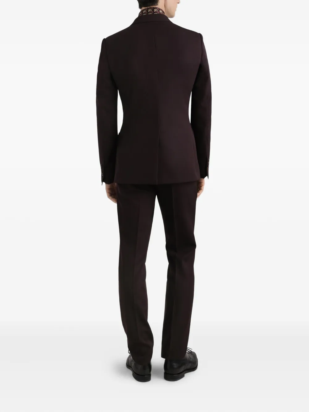 Dolce & Gabbana Overhemd met logoprint Bruin