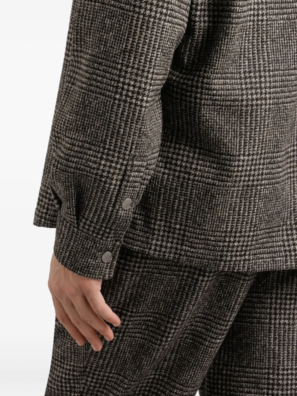 Dolce & Gabbana Geruit overhemd Bruin