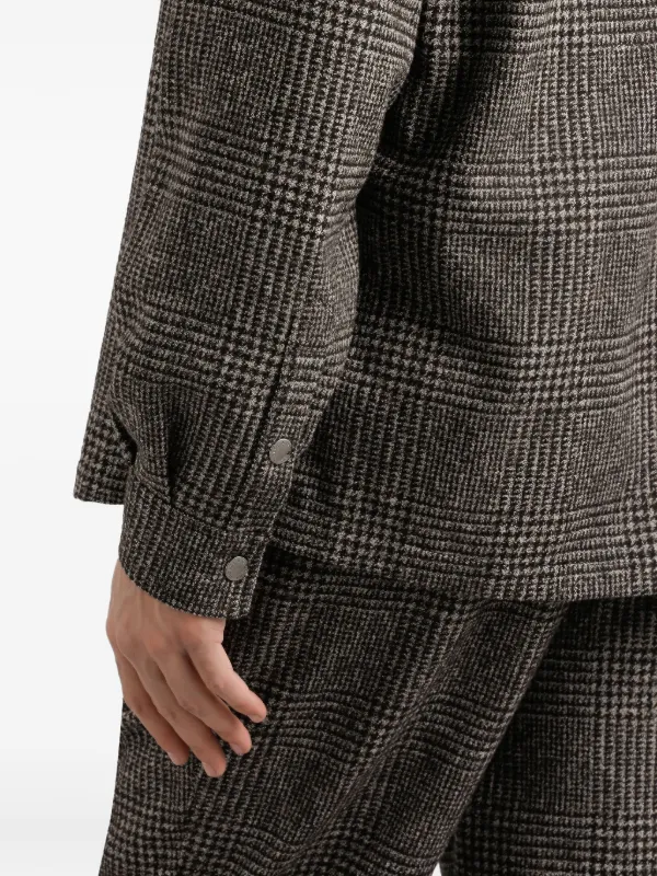 Dolce & Gabbana check-pattern Pocket Shirt | Brown | FARFETCH