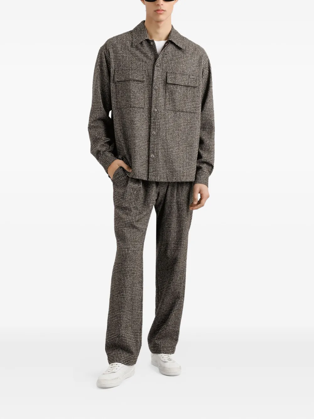 Dolce & Gabbana Geruit overhemd - Bruin