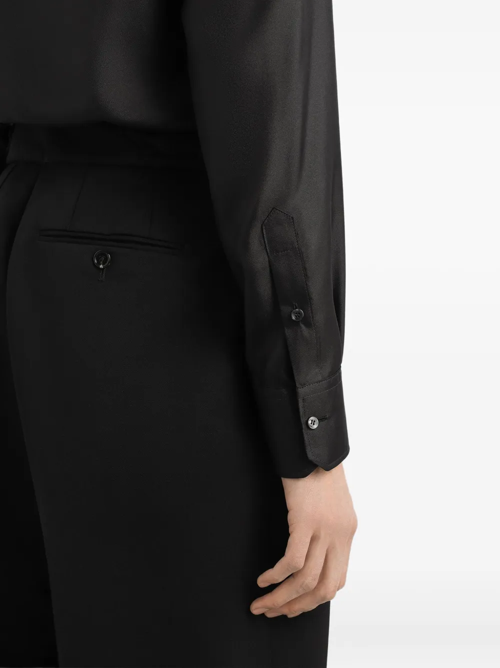 Dolce & Gabbana Overhemd met knopen Zwart