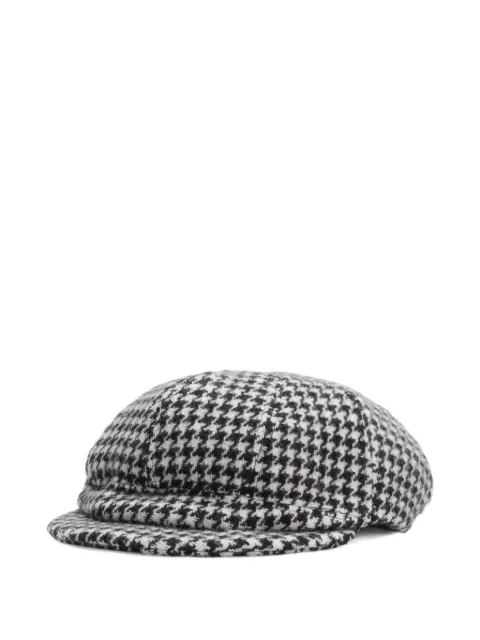 Dolce & Gabbana gorra con motivo pied de poule