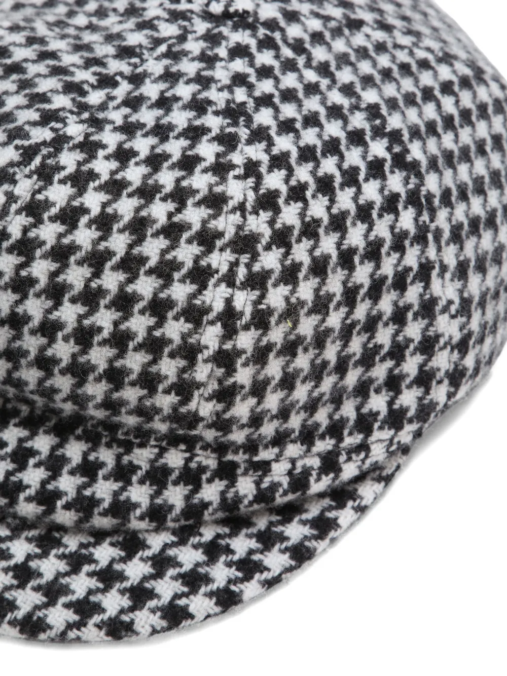 Dolce & Gabbana Pet met pied-de-poule print Zwart