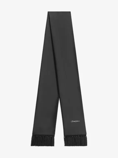 Dolce & Gabbana Schal mit Logo-Stickerei