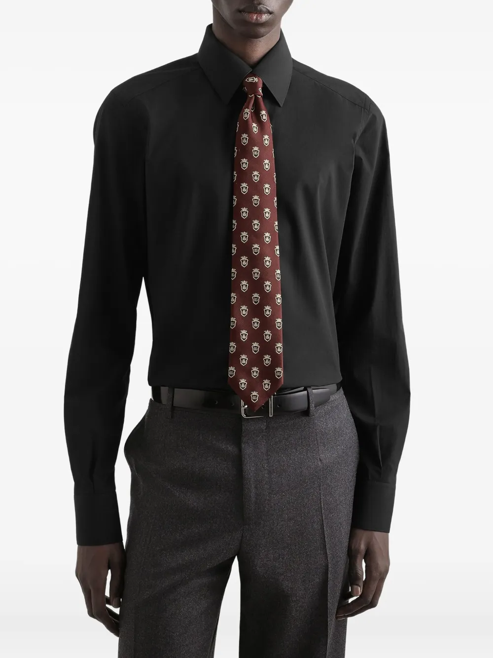 Dolce & Gabbana Zijden stropdas Rood