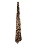 Dolce & Gabbana silk tie - Brown