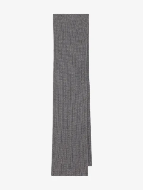 Dolce & Gabbana ribbed wool scarf