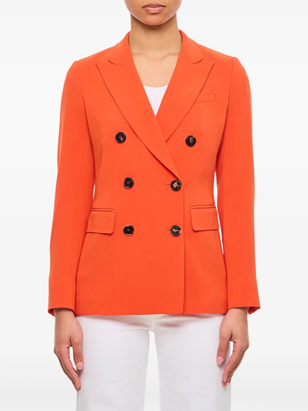 Alberto Biani blazer con doble botonadura | naranja | Image 1