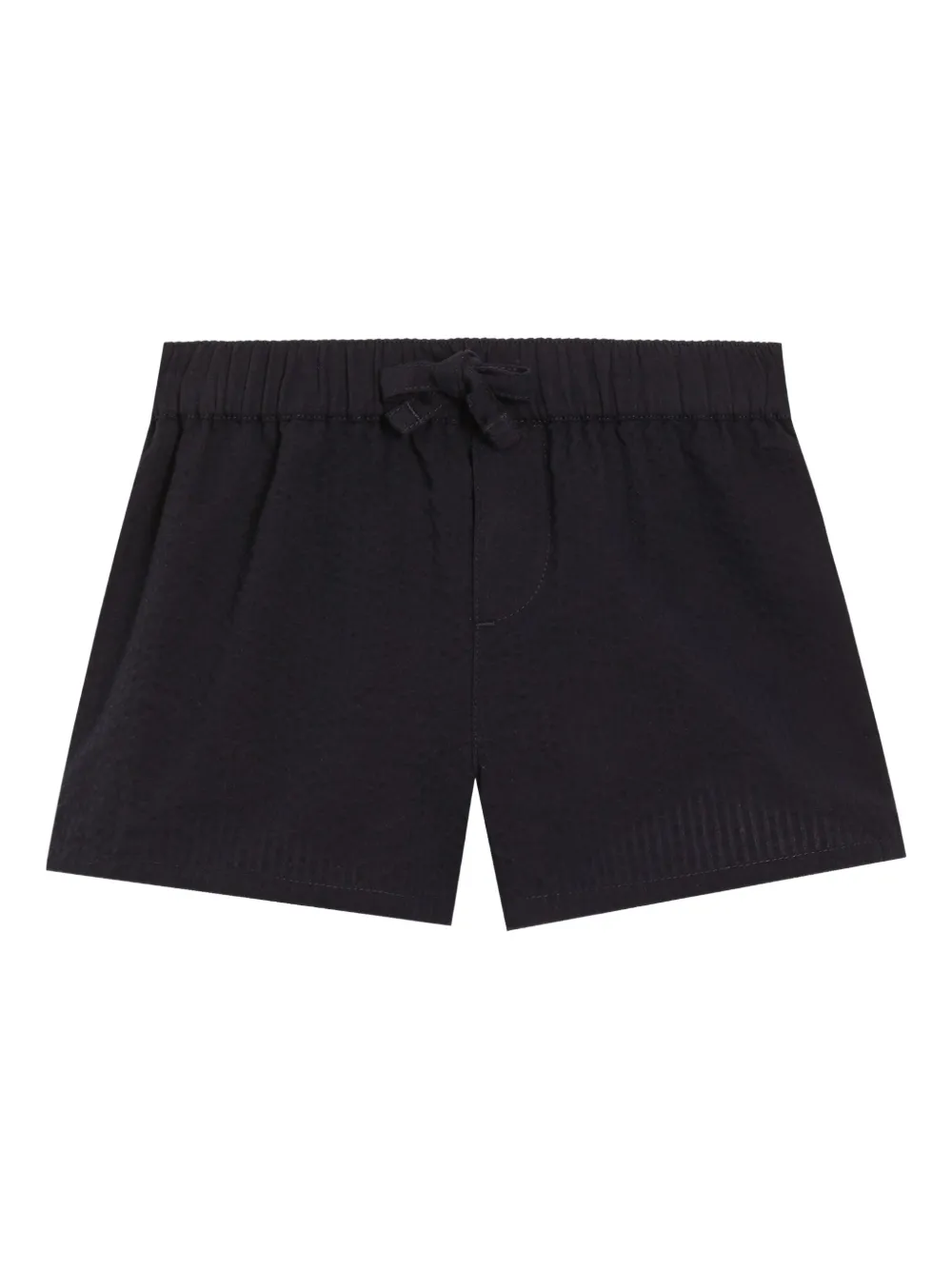 Dolce & Gabbana Kids Shorts con logo ricamato - Blu