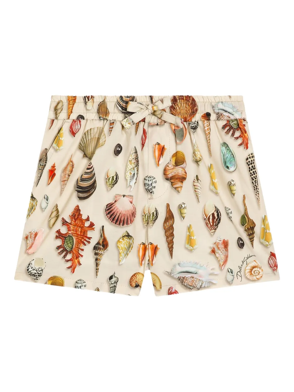 Dolce & Gabbana Kids Shorts met print Beige