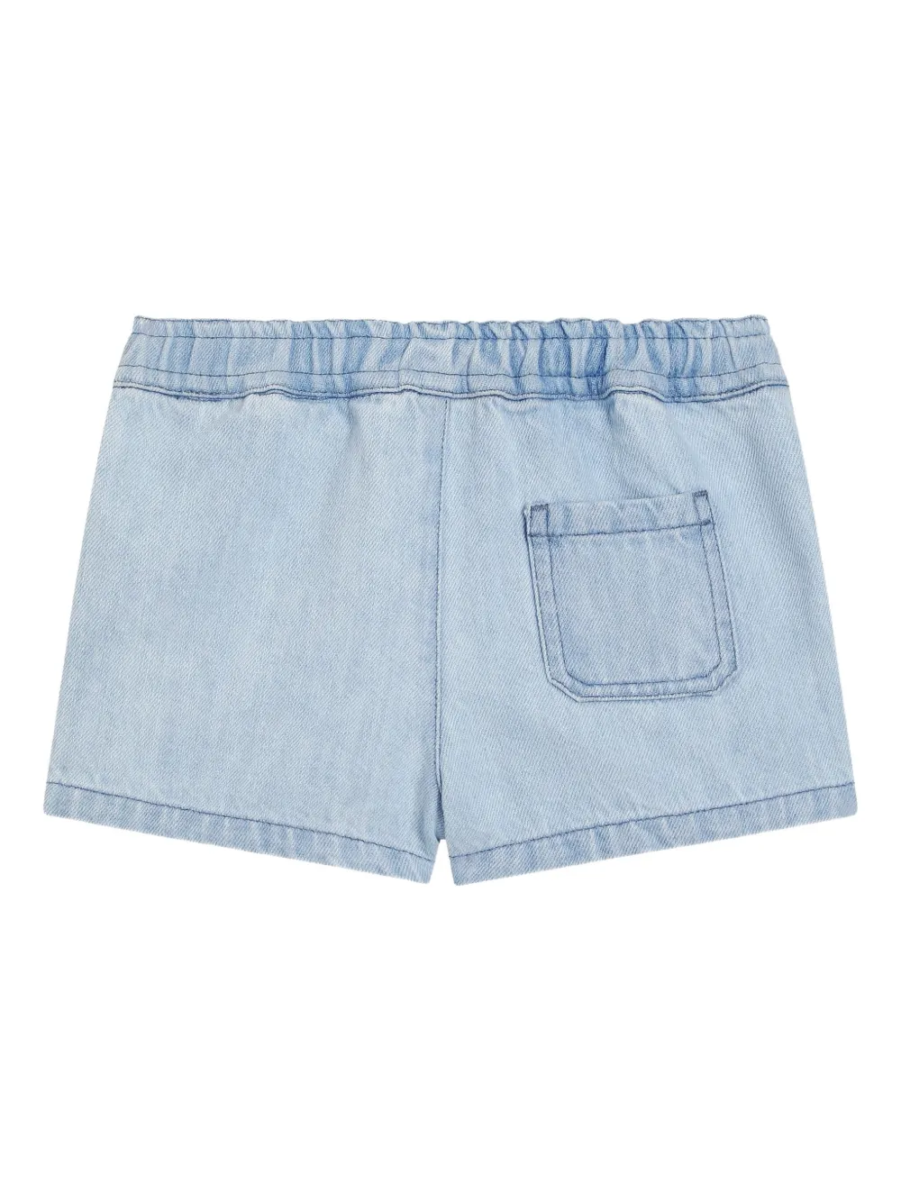 Dolce & Gabbana Kids Shorts met geborduurd logo - Blauw