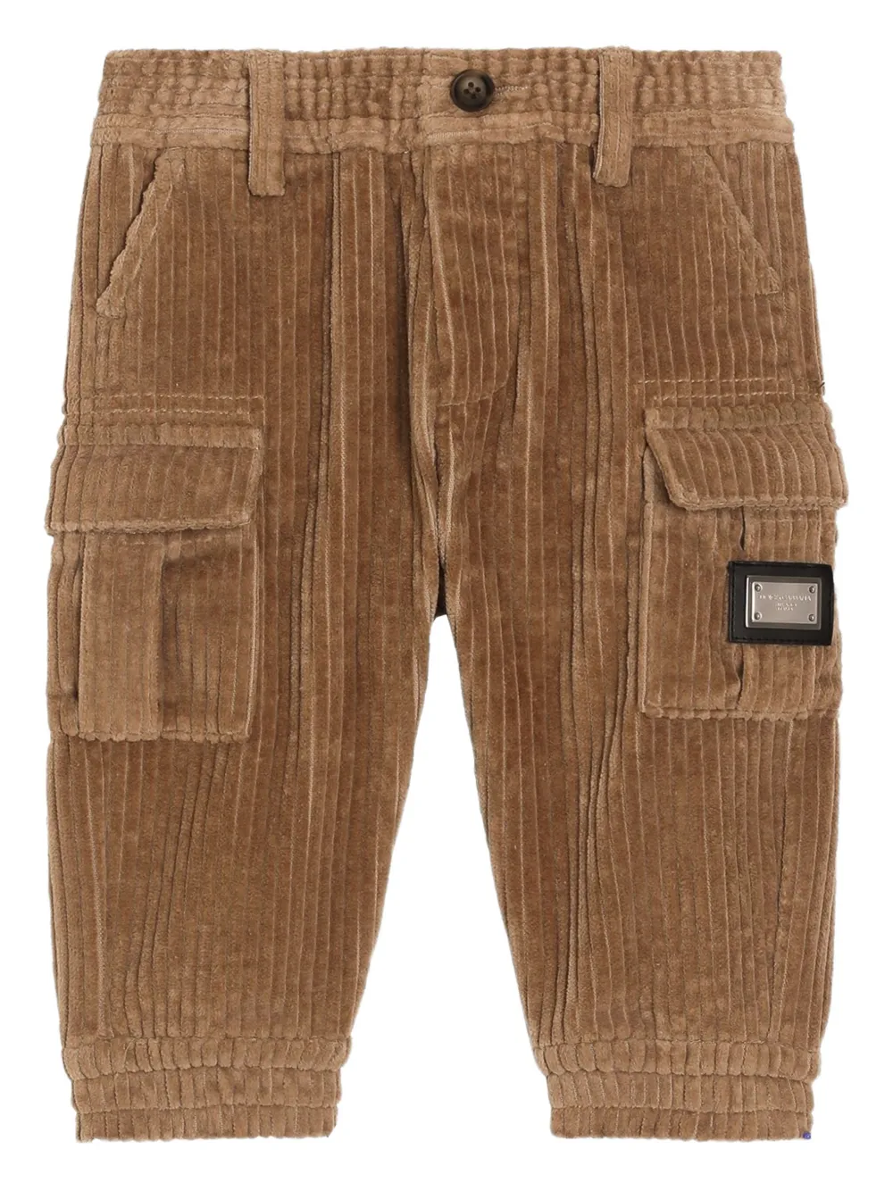 Dolce & Gabbana Kids Cargo broek Bruin