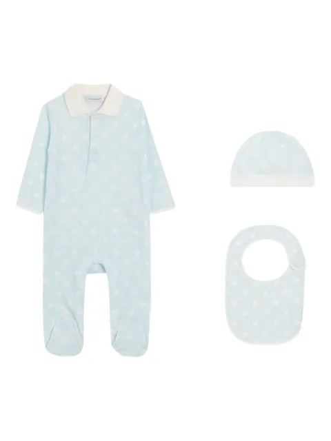 Dolce & Gabbana Kids polka dot long-sleeve babygrow (set of three)