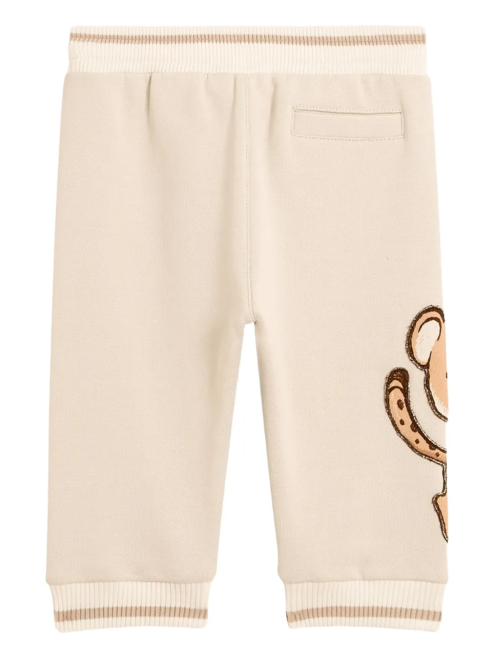 Dolce & Gabbana Kids Trainingsbroek met luipaardprint Beige