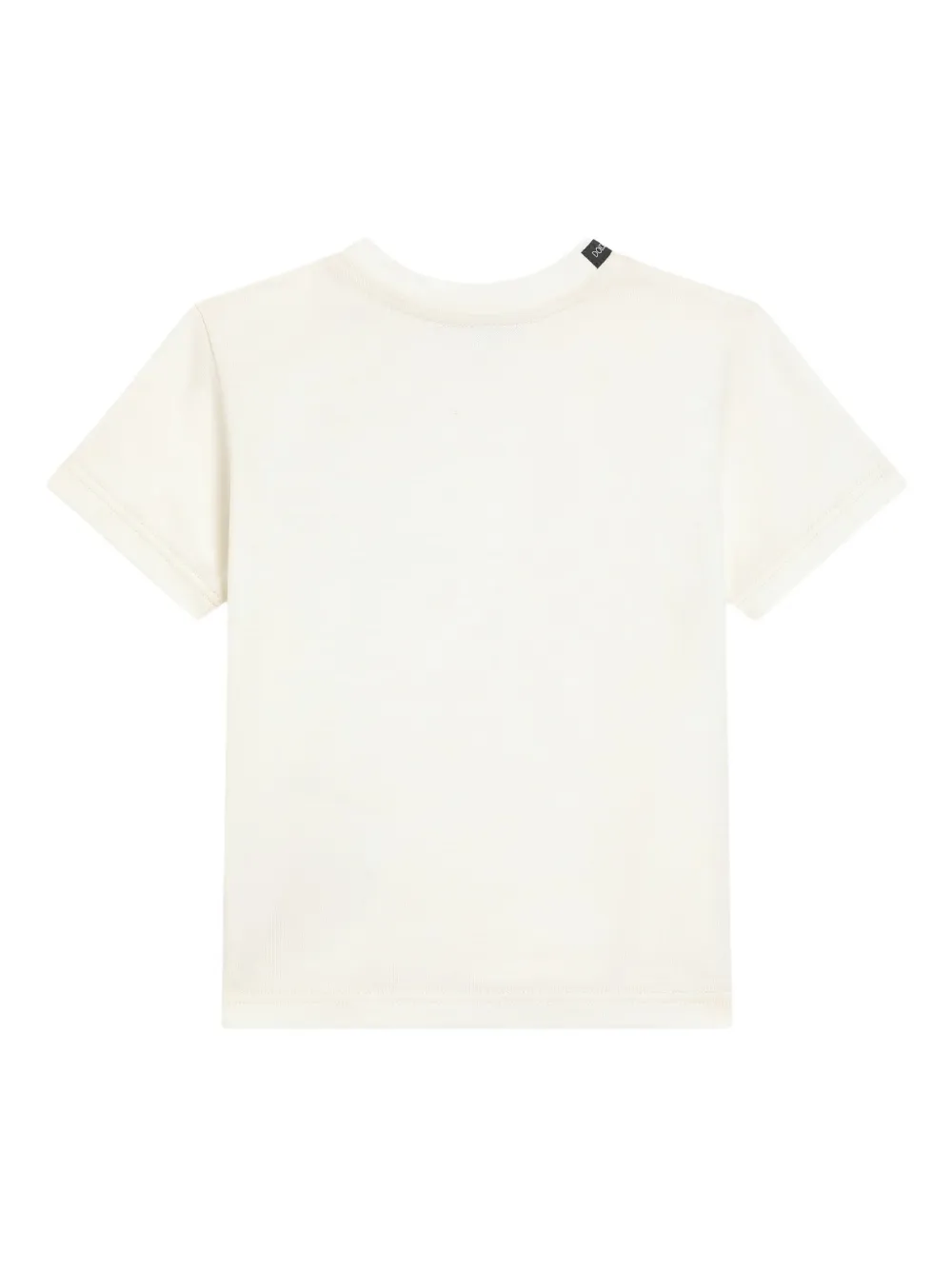 Dolce & Gabbana Kids T-shirt met geborduurd logo Wit