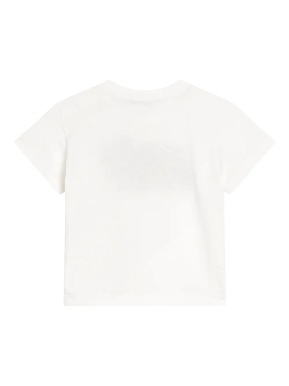 Dolce & Gabbana Kids T-shirt met luipaardprint Wit