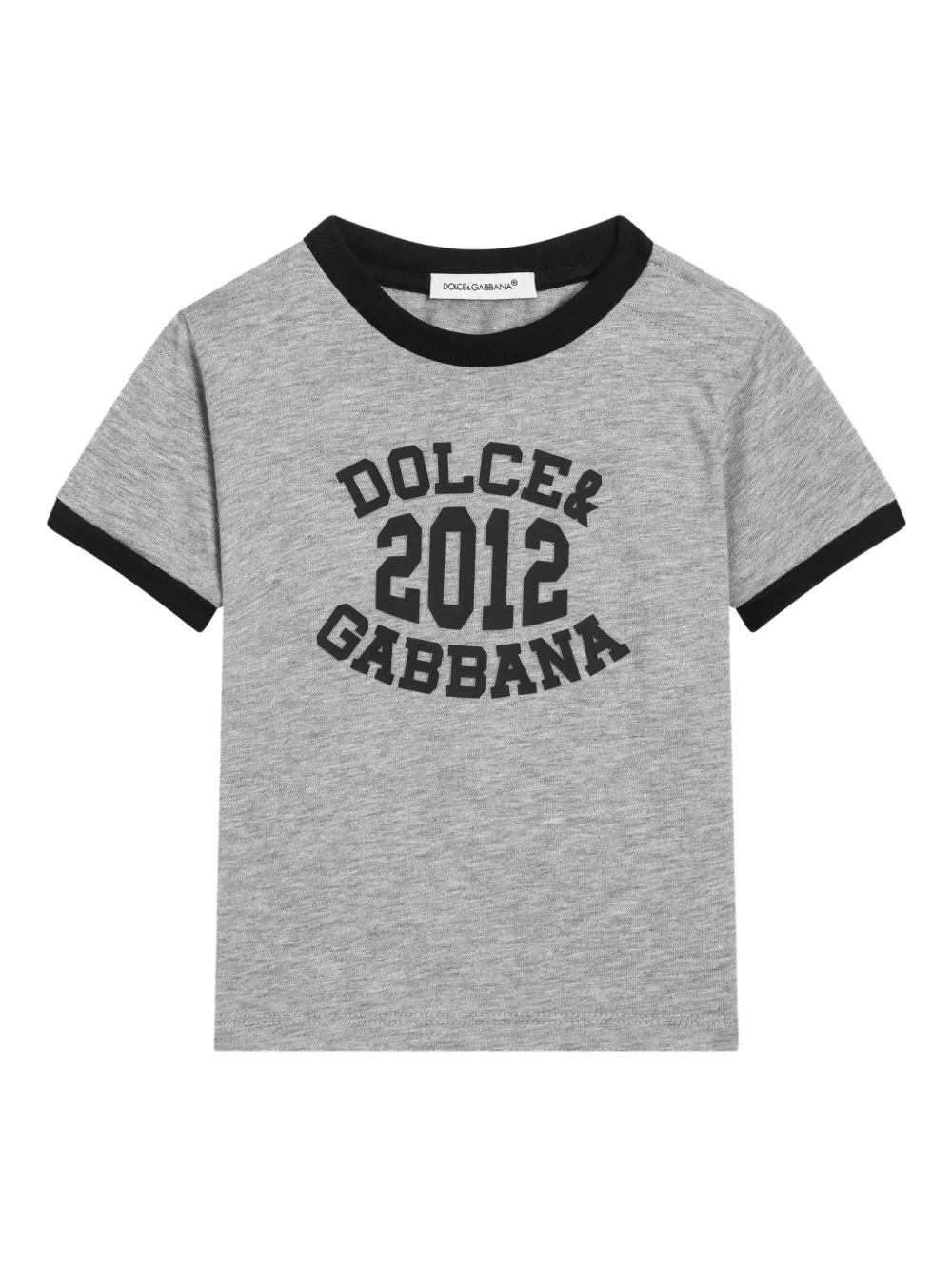Dolce & Gabbana Kids playera de algodón | gris | Image 1