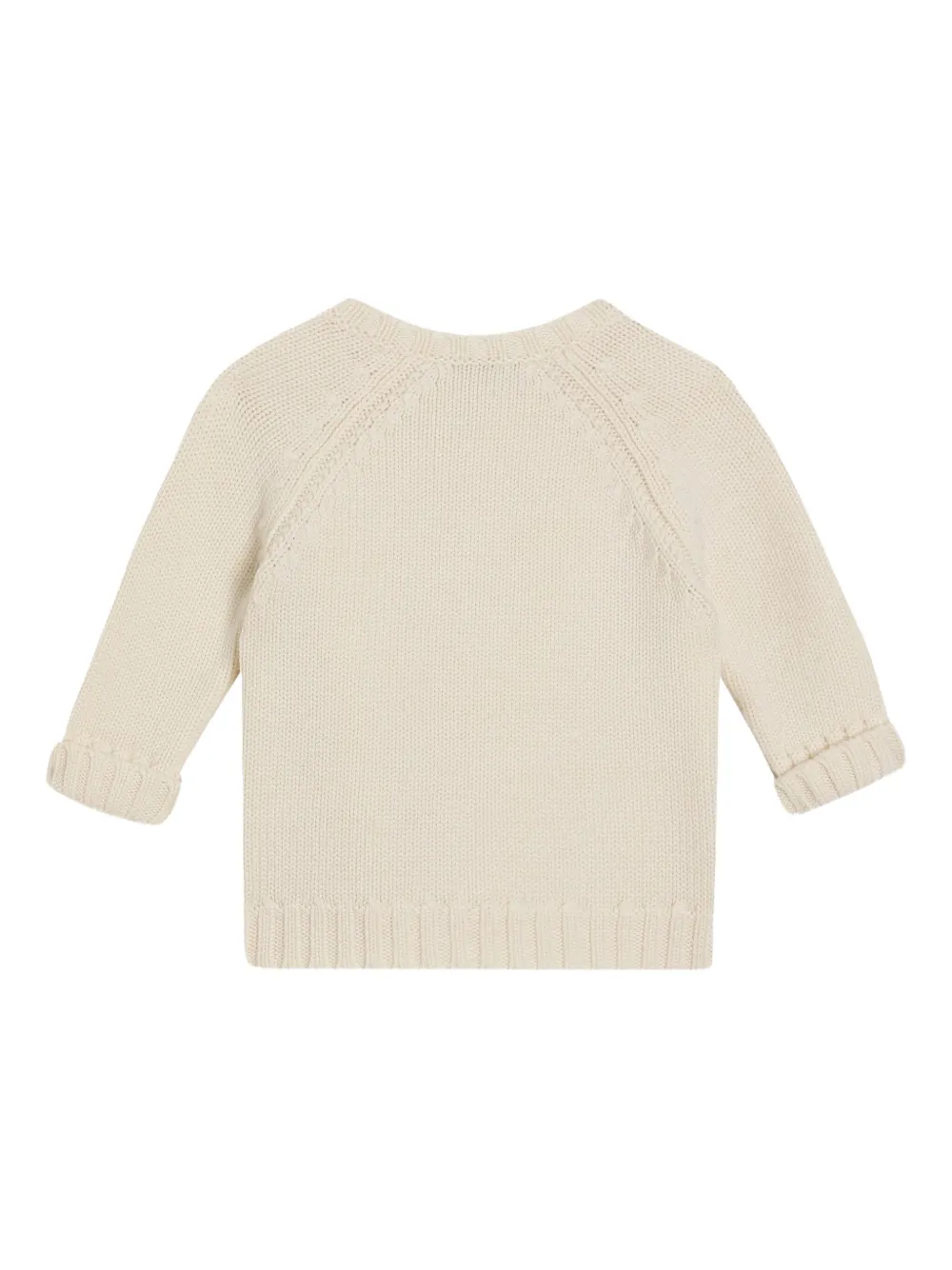 Dolce & Gabbana Kids Vest met geborduurd logo Beige