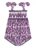 Dolce & Gabbana Kids stretch-cotton body - White