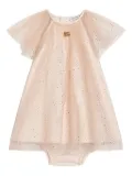 Dolce & Gabbana Kids sparkly tulle dress - Pink
