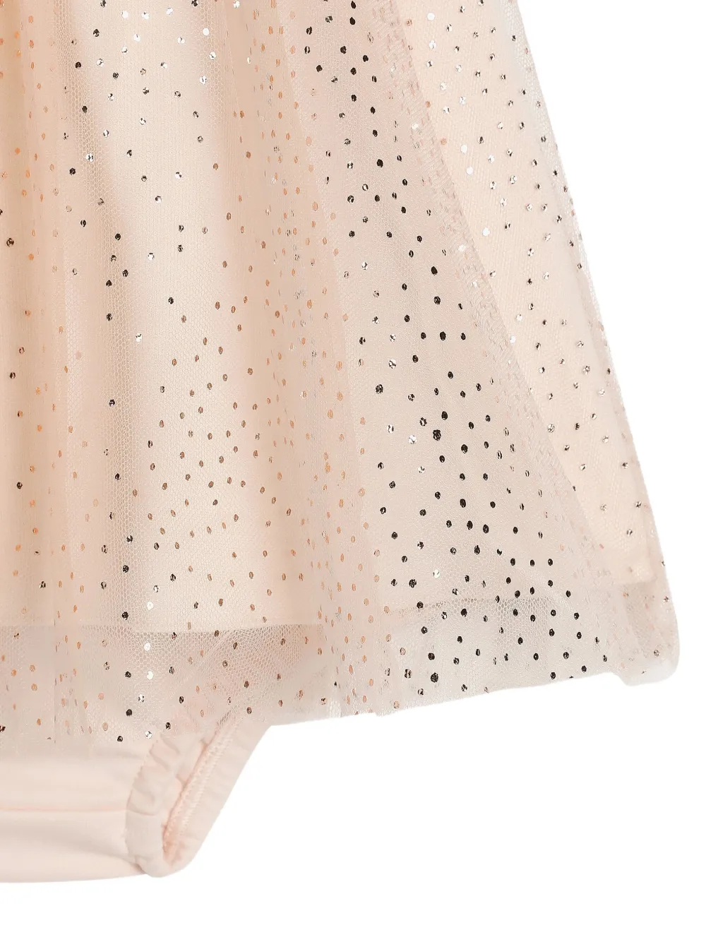 Dolce & Gabbana Kids Sparkly tulen jurk Roze