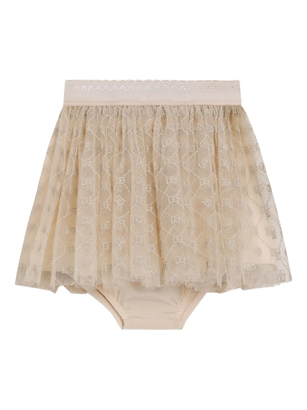 Dolce & Gabbana Kids Bestickter Tüllrock | Nude | Image 1