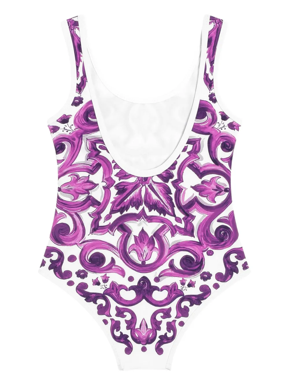 Dolce & Gabbana Kids Badpak met print Wit
