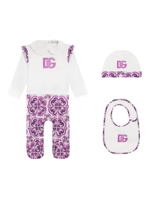 Dolce & Gabbana Kids Romper met print