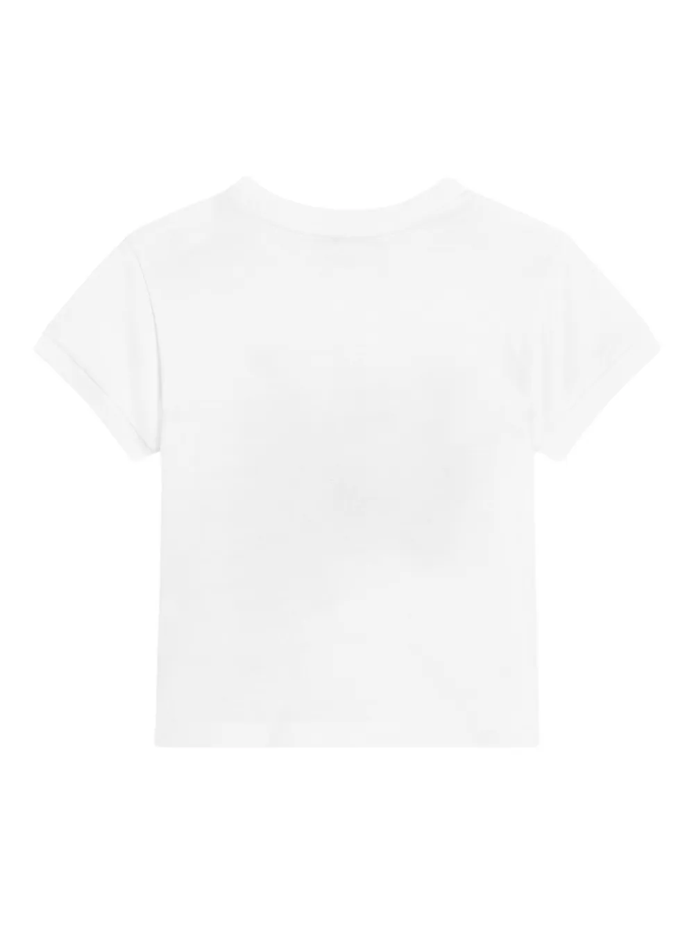 Dolce & Gabbana Kids T-shirt met bloemenprint Wit