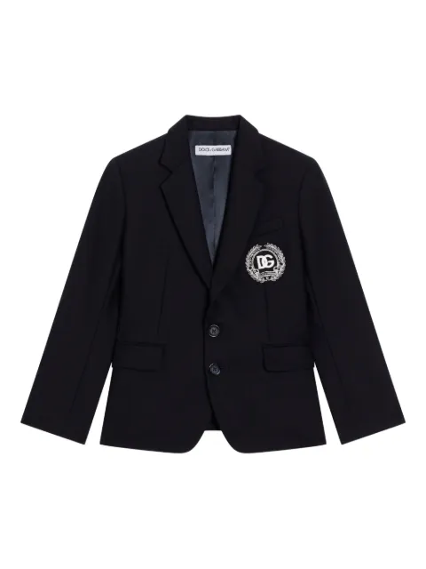 Dolce & Gabbana Kids logo-detail blazer