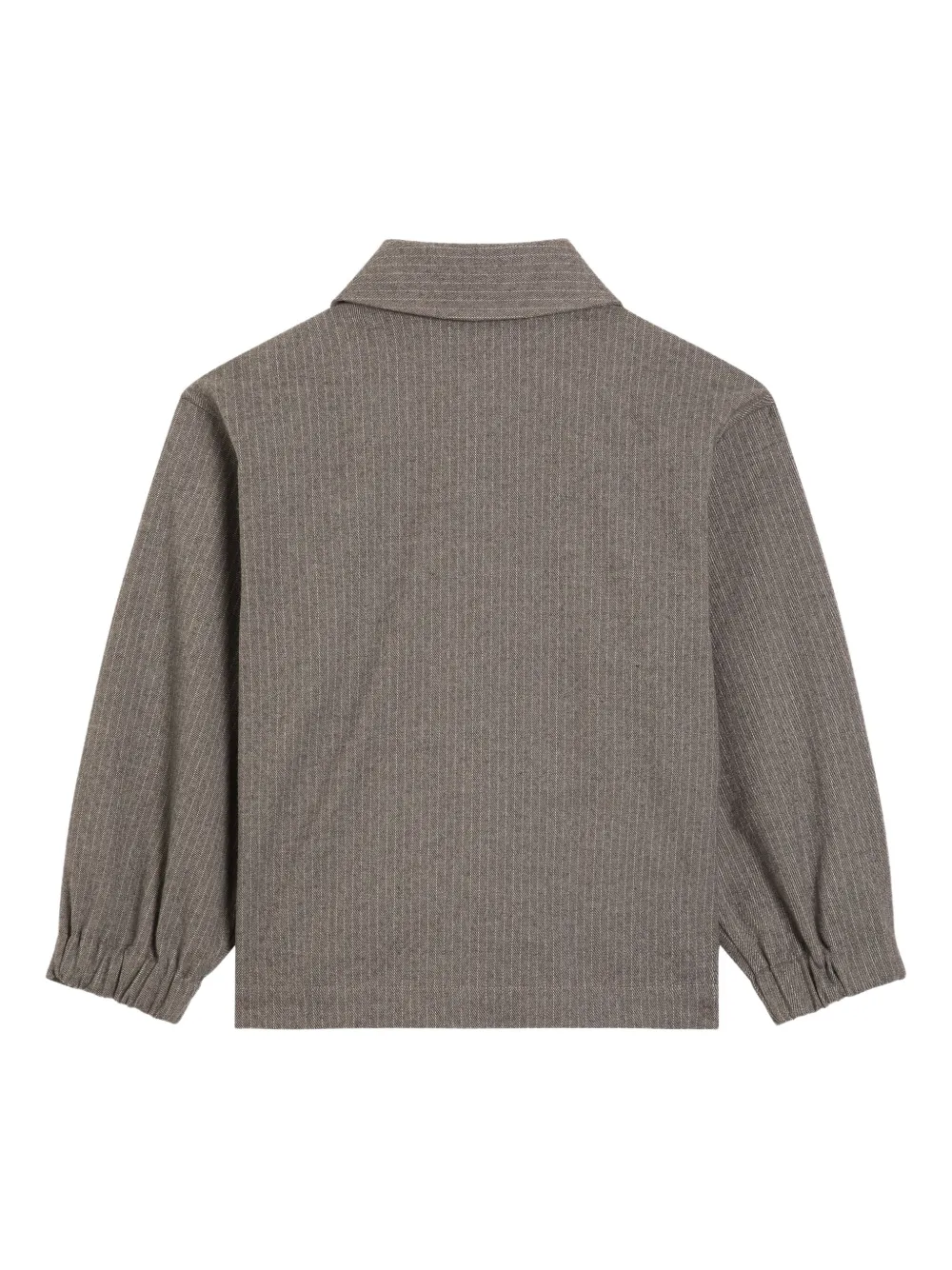 Dolce & Gabbana Kids Gestreept jack met nummerdetail Beige