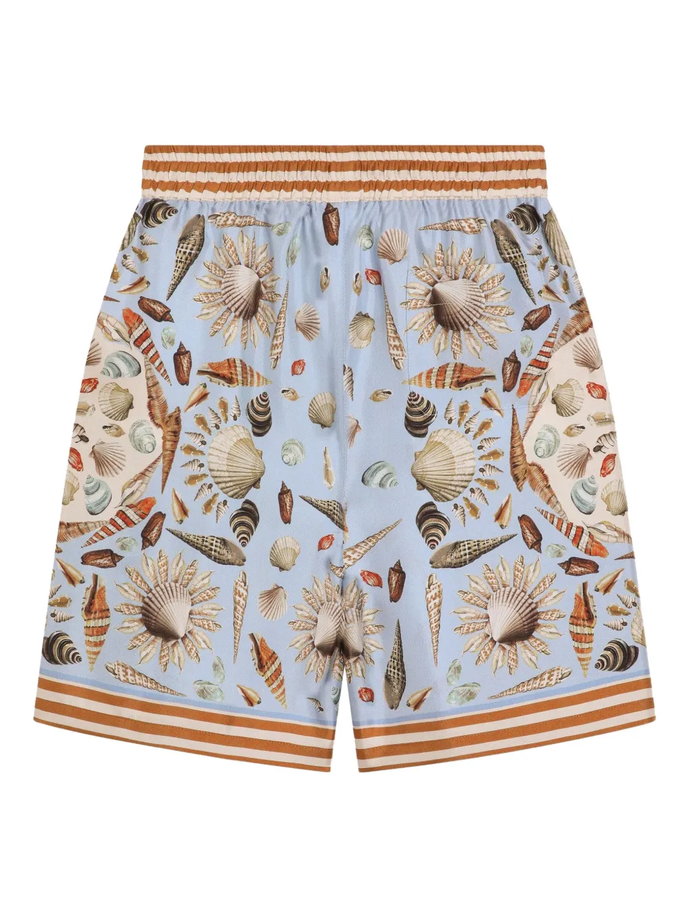 Dolce & Gabbana Kids Shorts met print Blauw