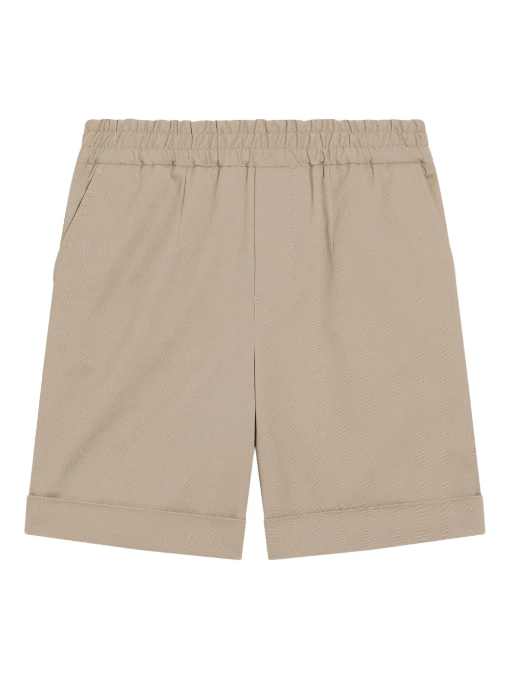 Dolce & Gabbana Kids Shorts met logoplakkaat Beige