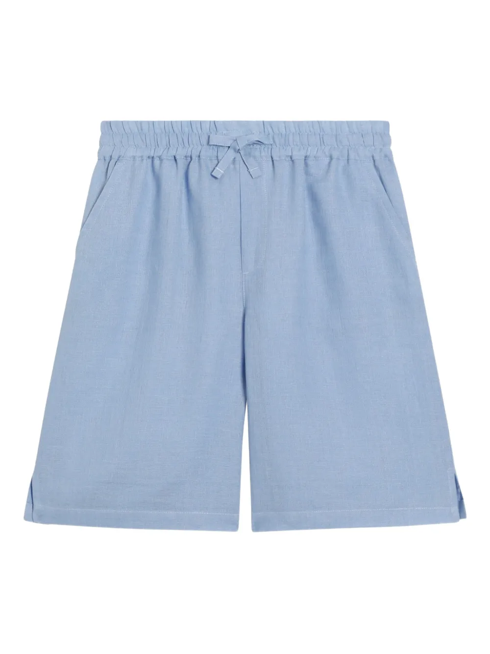 Dolce & Gabbana Kids Linnen shorts Blauw