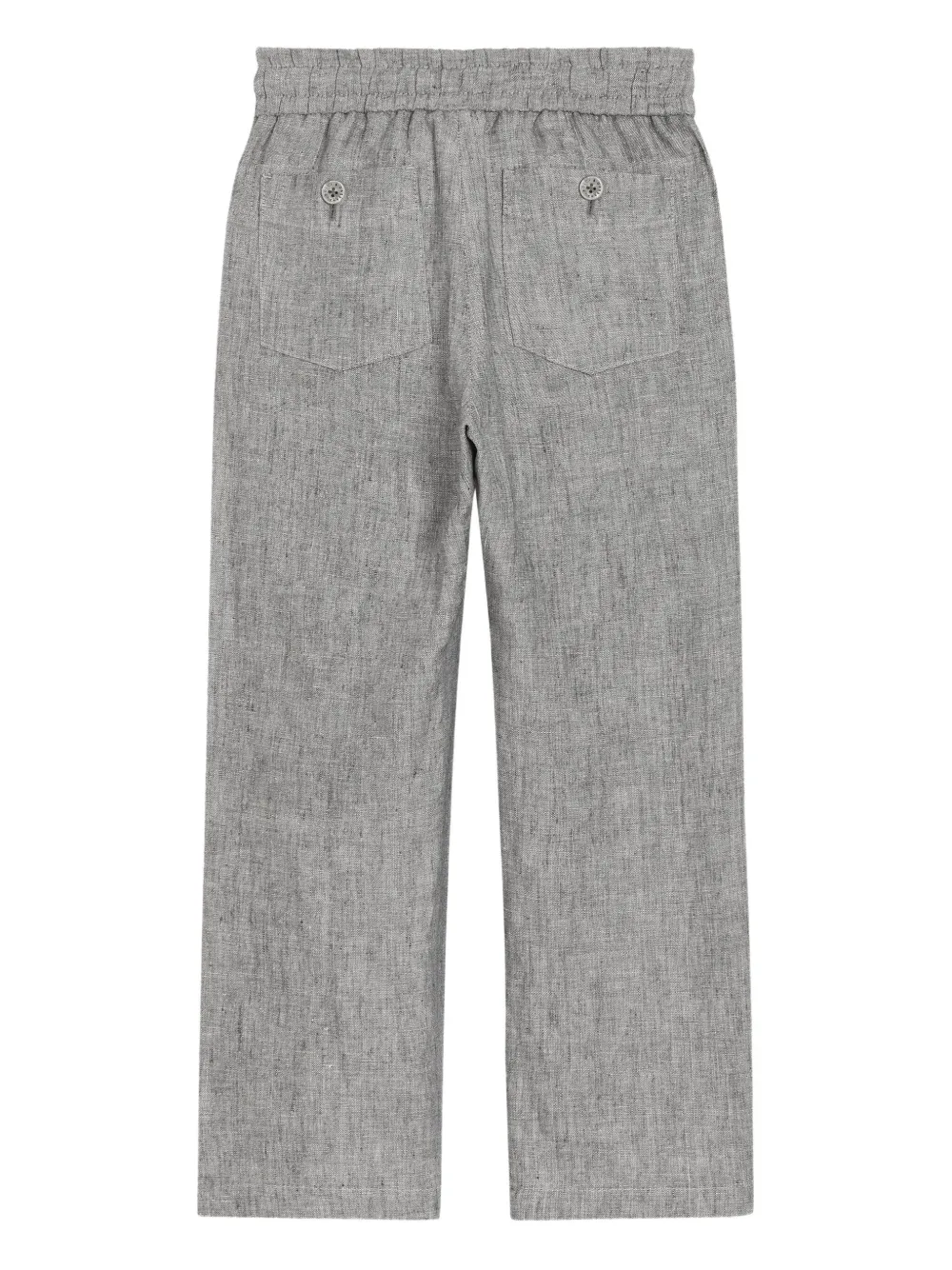 Dolce & Gabbana Kids Linnen broek Grijs