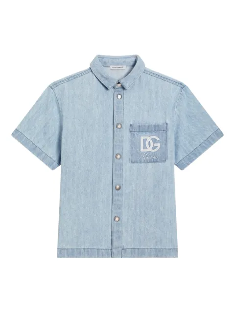 Dolce & Gabbana Kids denim shirt