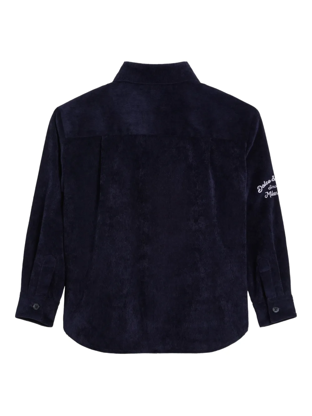Dolce & Gabbana Kids Button-up shirt Blauw