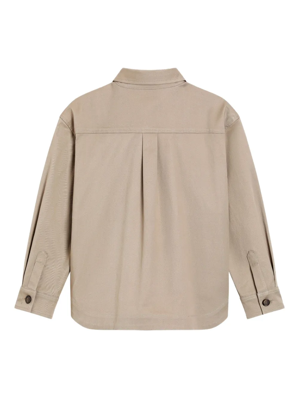 Dolce & Gabbana Kids Shirt met DG-logo Beige