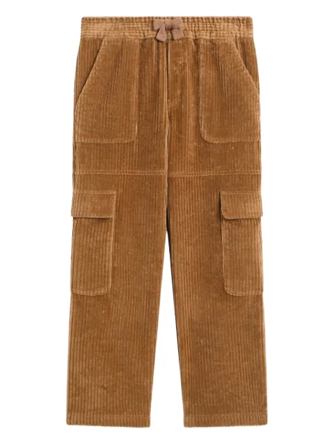 Dolce & Gabbana Kids corduroy cargo-pockets trousers