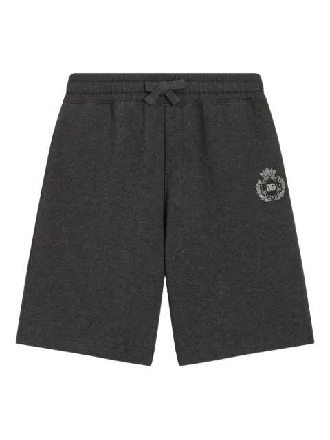 Dolce & Gabbana Kids logo-embroidered drawstring shorts