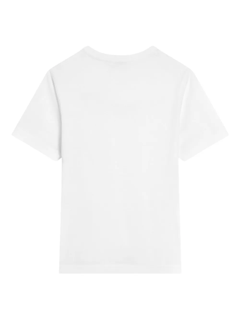 Dolce & Gabbana Kids Katoenen T-shirt Wit