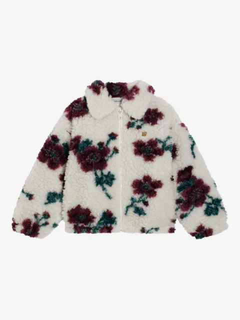 Dolce & Gabbana Kids veste à fleurs